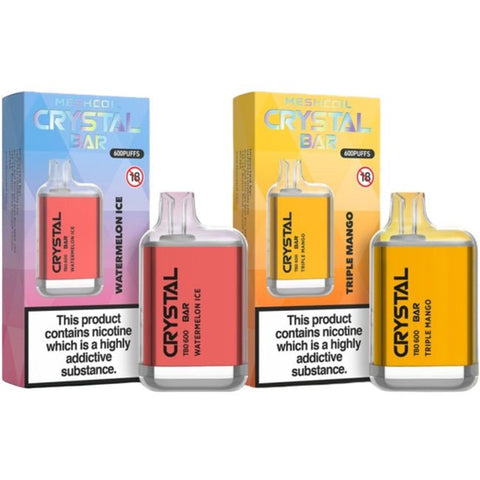 Bloody Mary TBO Crystal Bar 600 Disposable Vape - Pack of 10 - Vapeshopdistro