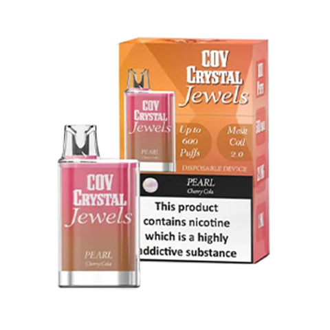 Cov Crystal Jewels 600 Disposable Vape Puff Pod Box of 10 - Vapeshopdistro