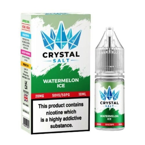 Crystal Nic Salts - 10ml E-liquids - Box of 5 - Vapeshopdistro