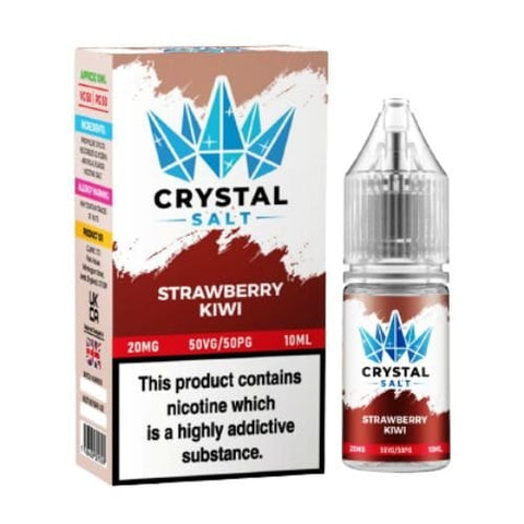Crystal Nic Salts - 10ml E-liquids - Box of 5 - Vapeshopdistro