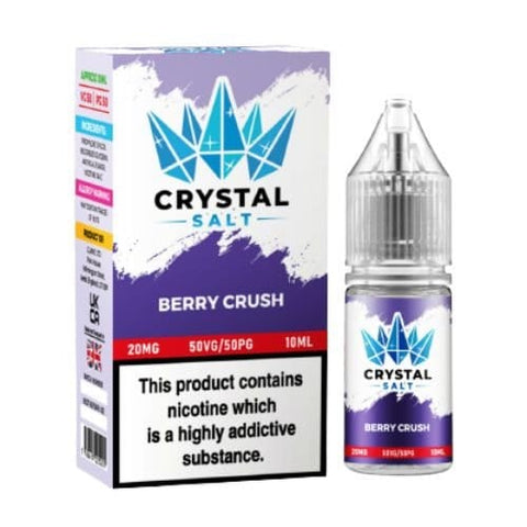 Crystal Nic Salts - 10ml E-liquids - Box of 5 - Vapeshopdistro