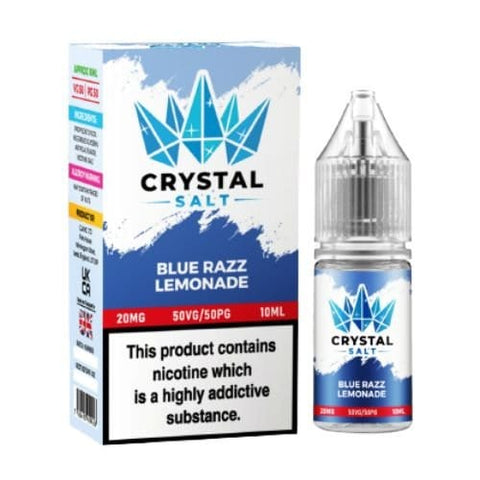 Crystal Nic Salts - 10ml E-liquids - Box of 5 - Vapeshopdistro
