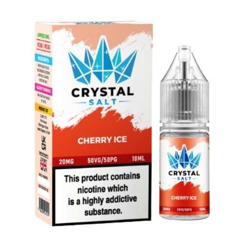 Crystal Nic Salts - 10ml E-liquids - Box of 5 - Vapeshopdistro