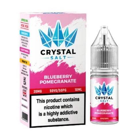 Crystal Nic Salts - 10ml E-liquids - Box of 5 - Vapeshopdistro