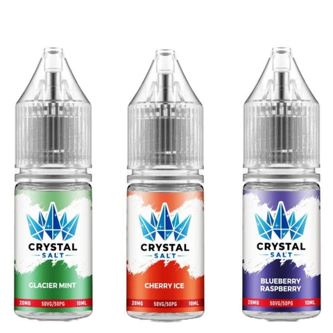 Crystal Nic Salts - 10ml E-liquids - Box of 5 - Vapeshopdistro