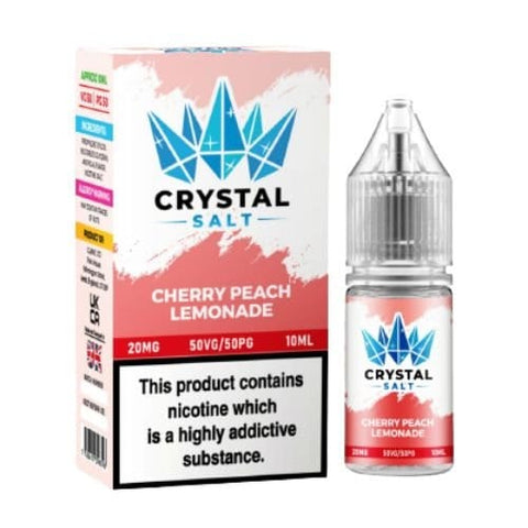 Crystal Nic Salts - 10ml E-liquids - Box of 5 - Vapeshopdistro