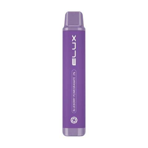 Elux Pro 600 Puffs Disposable Vape Pod Box of 10-Blueberry Pomegranate-vapeukwholesale