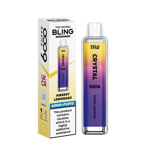 ETH Crystal Bling 6000 Puffs Disposable Vape Box of 10 - Vapeshopdistro
