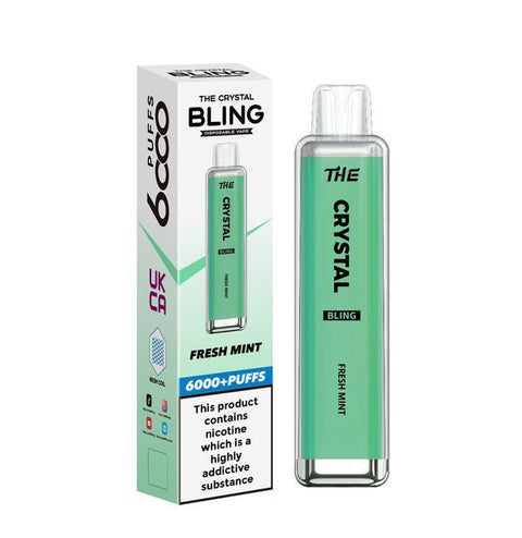 ETH Crystal Bling 6000 Puffs Disposable Vape Box of 10 - Vapeshopdistro