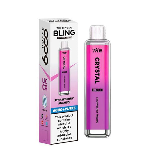 ETH Crystal Bling 6000 Puffs Disposable Vape Box of 10 - Vapeshopdistro