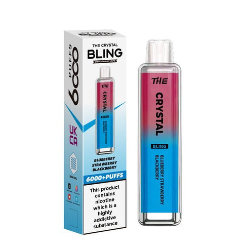 ETH Crystal Bling 6000 Puffs Disposable Vape Box of 10 - Vapeshopdistro