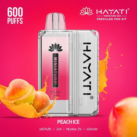 Hayati Miniature 600 Prefilled Pod Kit - Vapeshopdistro