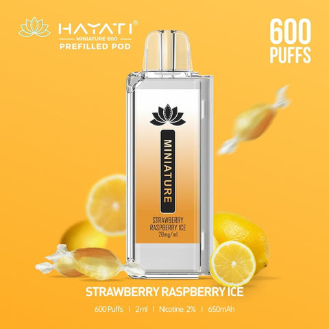 Hayati Miniature 600 Prefilled Replacement Pods - Box of 10 - Vapeshopdistro