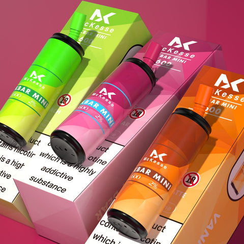 Mk Mini Bar 600 Disposable Vape Pod Box of 10 - Vapeshopdistro