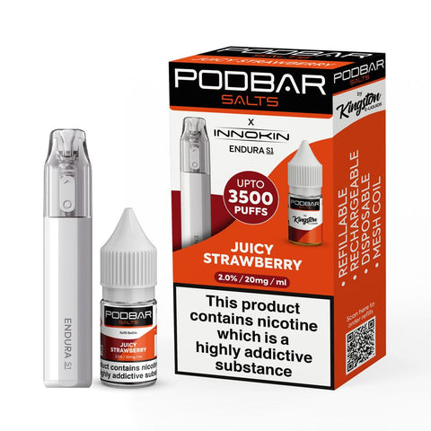 Podbar Salts + Innokin Endura S1 Pod Kit - Box of 5 - Vapeshopdistro